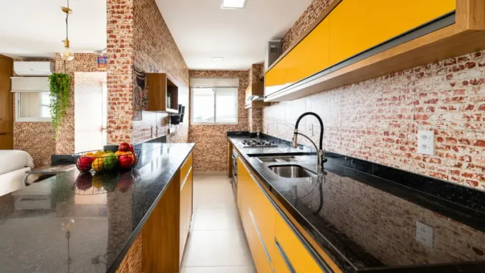 Apartamento 1 dormitório mobiliado e decorado para locação no Condomínio Red Sorocaba SP