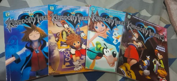 Lote MANGÁ KINGDON HEARTS