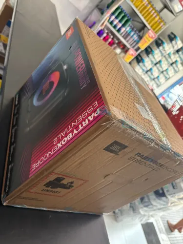 JBL PARTYBOX ENCORE ESSENTIAL 2 - LACRADA, NOTA E GARANTIA .