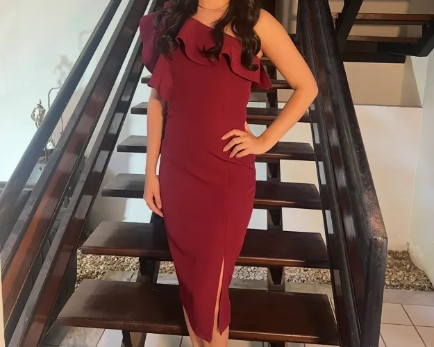 Vestido fil a fil