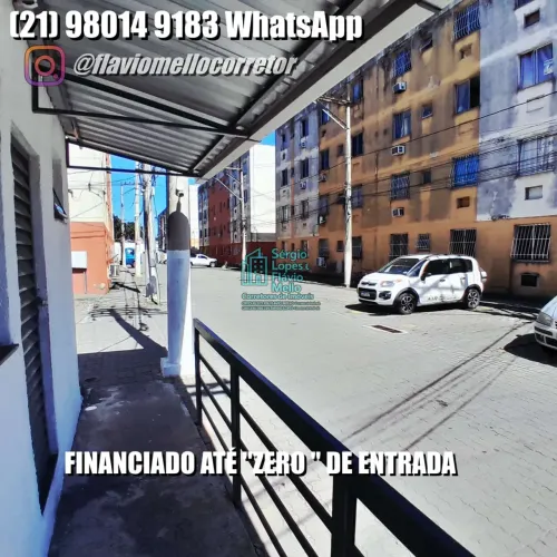 ITABORAÍ - Apartamento 2 quartos em Manilha de frente para RJ114, Financiado Cod(259IV)