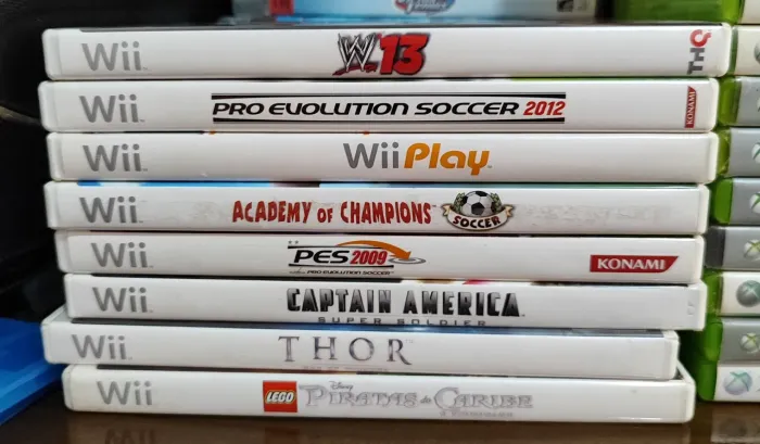 Lote 8 Jogos Originais Nintendo Wii (Faço Olx pay)