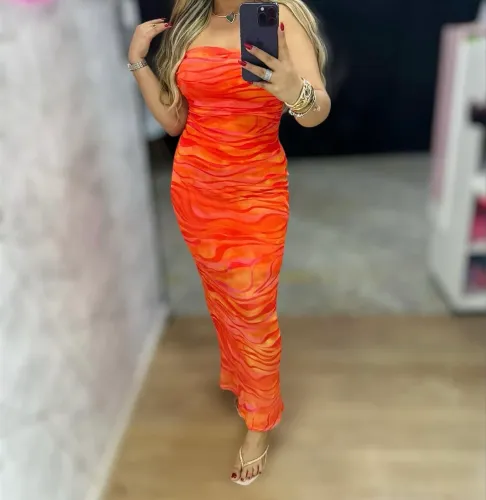 Vestido fogo