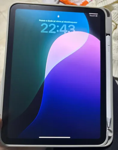 iPad 11h Novíssimo, caixa e acessórios