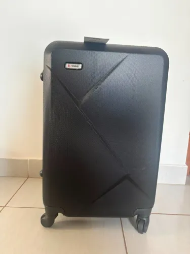 Mala Tonin Linha Boreal Média Preto - Medidas : 61x37x24 cm - capacidade 53 lt(23 Kg}-NOVA