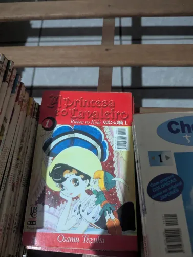 Mangá A princesa e o cavaleiro <br>1 setembro 2002<br>8 abril 2003