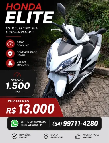 Moto Honda Elite 