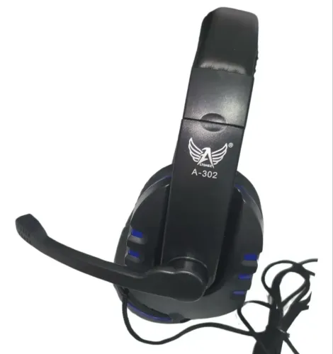 Fone Gamer Over-ear Headset Microfone Dual Áudio 3d