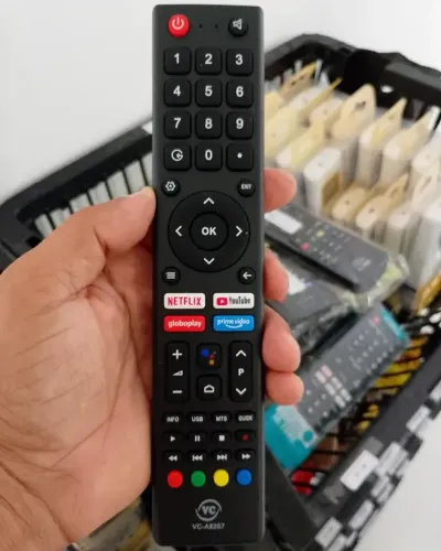 Praticidade na palma da sua mão! ? ? Controle Remoto para TV Smart ? Compatível com Phi