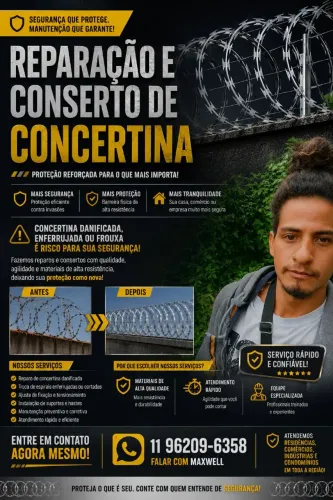 Reparação de concertina 