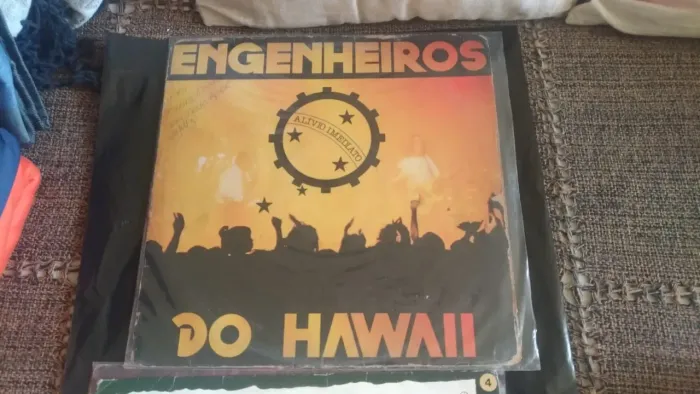 Engenheiros do Hawaii LP Disco de vinil, original.