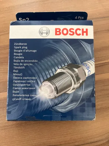 Jogo de Velas Bosch SP2 FR7D+ Original - Kit com 4 Peças