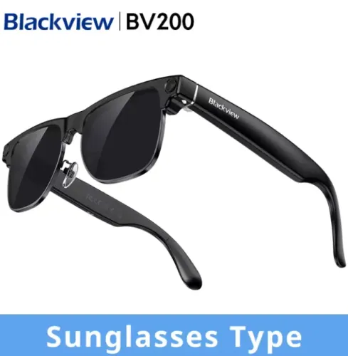 Óculos Inteligente Blackview BV200 AI - Câmera Sony, Tradução por IA, ChatGPT, Som Imbutid