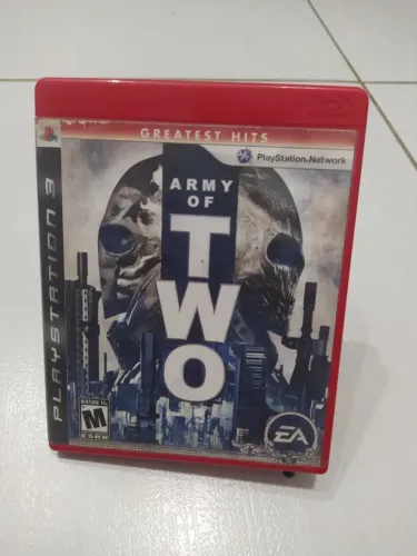 JOGO PS3 ORIGINAL - ARMY OF TWO GREATEST HITS (LABEL ANTIGA) 