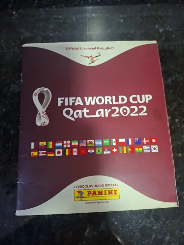 Álbum da Copa do Mundo de 2022 no Catar Panini COMPLETO