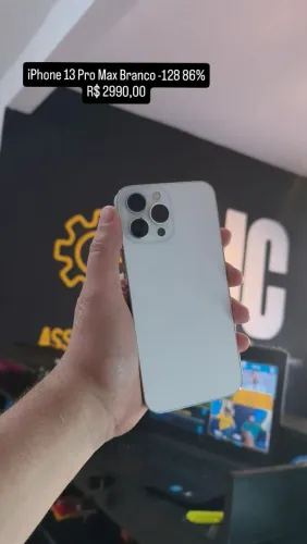 iPhone 13 Pro Max Branco -128 87%