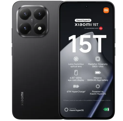 Xiaomi 15T (5G) 512Gb/12Gb (Preto) ( Lacrados)