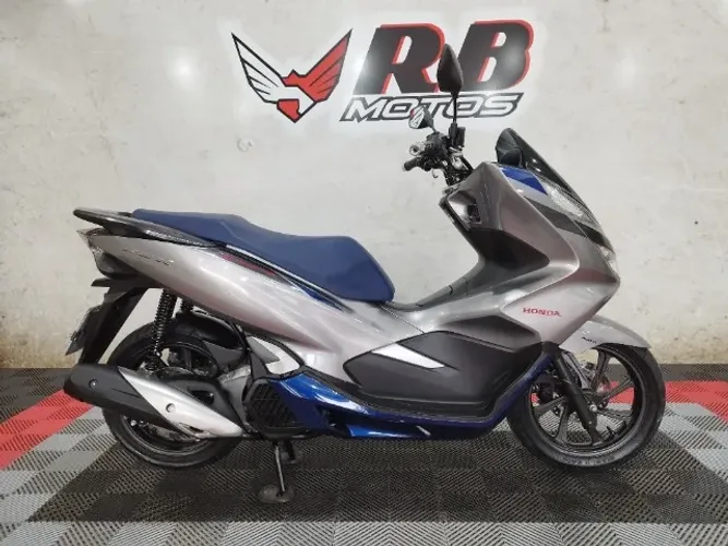 PCX 150 Sport Abs 2020 Prata / Azul com 8.000 km igual a Zero ( A mais Top do Mundo )
