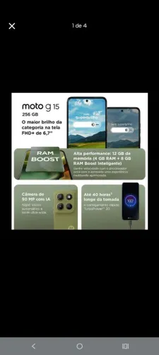 Celular Moto G15