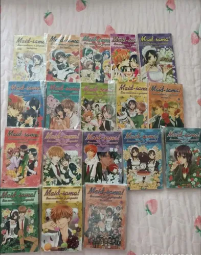 [RARO] Coleção Completa de mangás: Maid Sama! (Volumes 1 ao 18) - Panini 