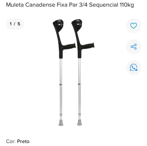 Muleta até 110kg