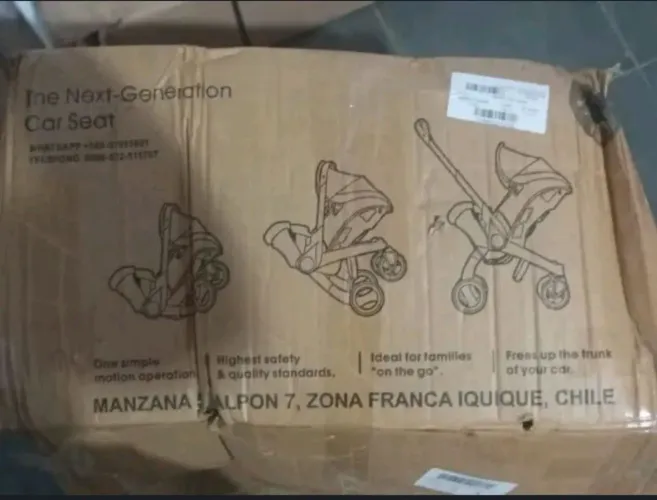 Carrinho 3 em 1 Importado [Novo]