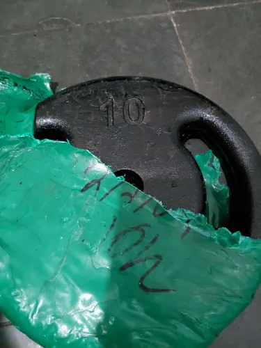 Kit par de anilhas 20kg (10kg cada)