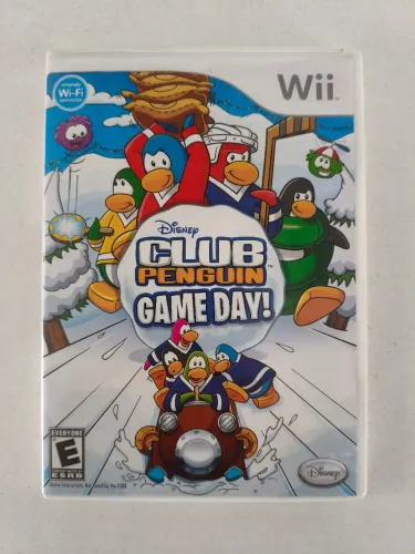 Jogo Clube Penguim: Game Day Nintendo Wii