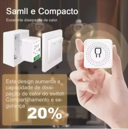Interruptor Tuya Smart Switch Mini Automação Wifi