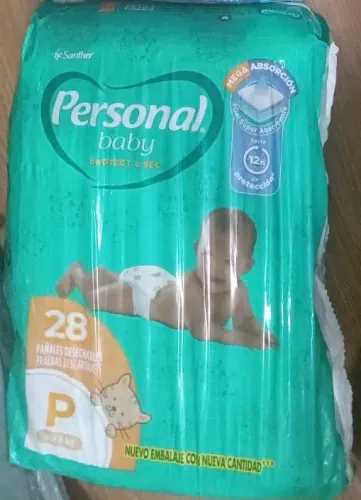 Fralda Personal Baby P 28 unidades (fechado)