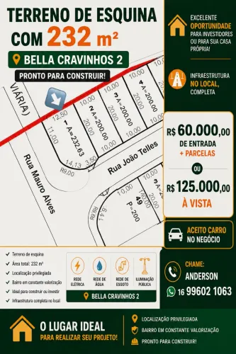 Terreno Bella Cravinhos II
