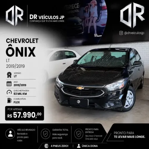 Chevrolet Onix Hatch LT 1.0 8V Flex Mec. 4P 2019