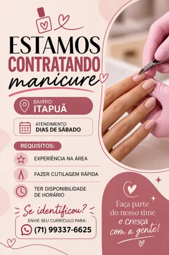 Procura-se manicure