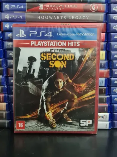 Infamous: Second Son lacrado mídia fisica Jogos ps4