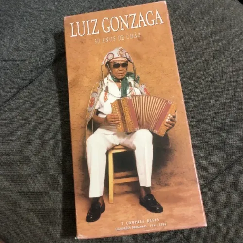 Box 3 CDs Luiz Gonzaga - 50 Anos De Chão Com Livreto / Baião Forró