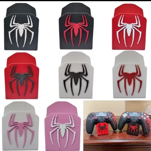 Suporte Base Expositor Controle Gamer Homem Aranha Ps5 Ps4 Xbox 