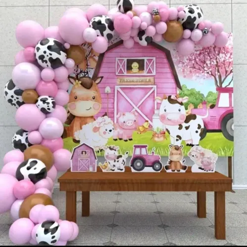 Kit decoração do tema fazendinha valor R$ 50 
