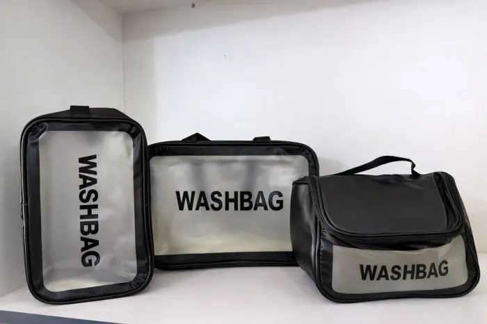 Conjunto WashBag Transparente