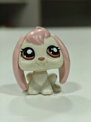 Lps Littlest Pet Shop #1746 Coelho Branco Hasbro