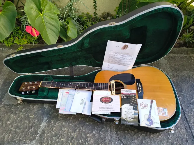 Violão Martin D35 D28, case e tags! Maravilhoso instrumento!