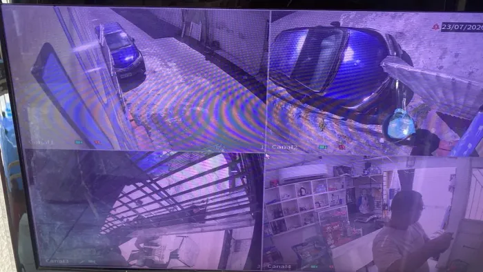 Circuito de câmeras intelbras completo
