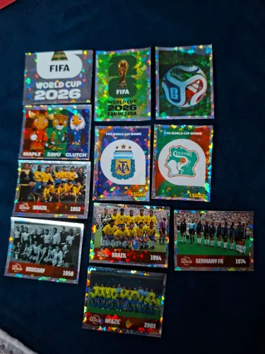 Figurinhas da copa (Vendas somente para Itajaí)