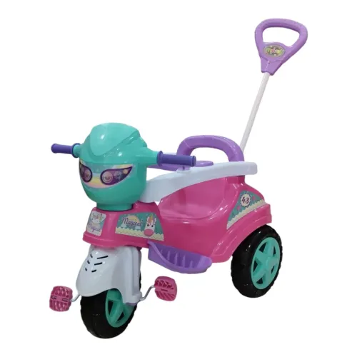 Triciclo carrinho de passeio infantil