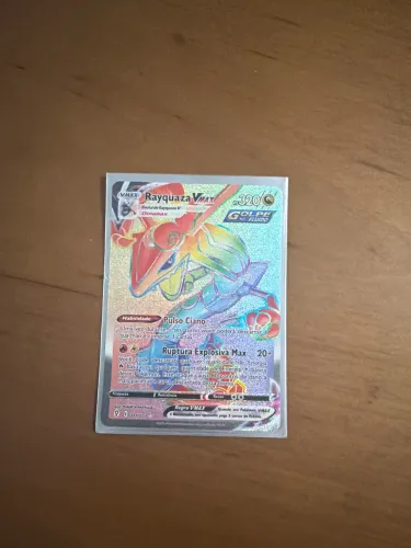 Rayquaza vmax,céus em evolução, Pokémon tcg.