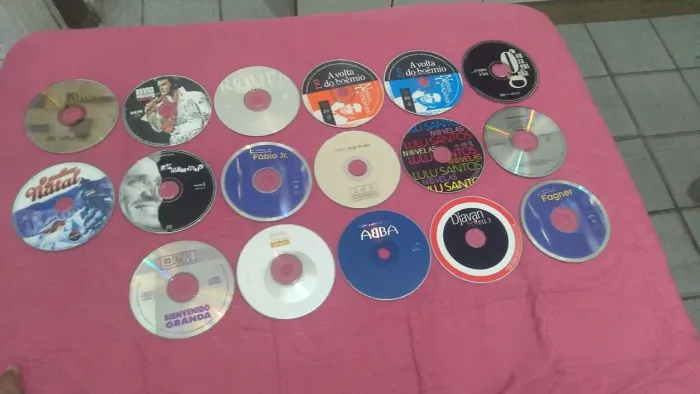 CDs originais sem capa 
