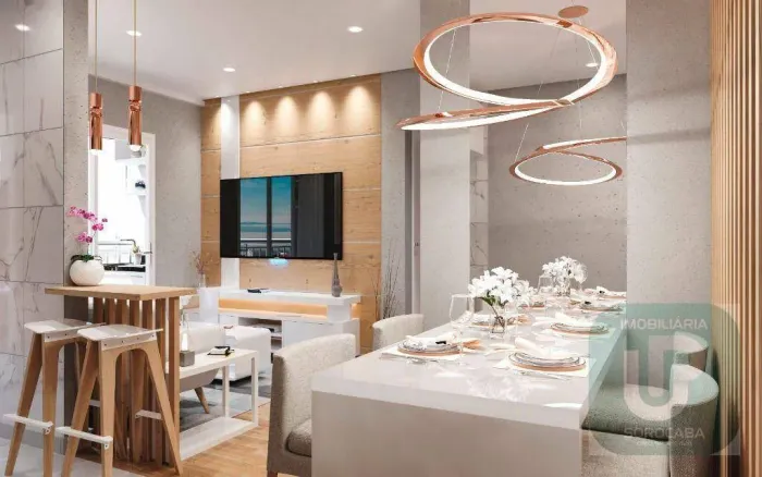 Apartamento com 2 dormitórios à venda, 53 m² por R$ 405.000,00 - Reserva Carvalho Residenc