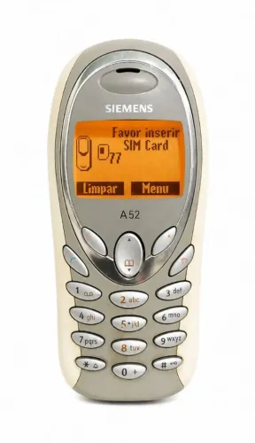 Celular Siemens A52 Vintage Original Funcionando Modelo Raro Coleção