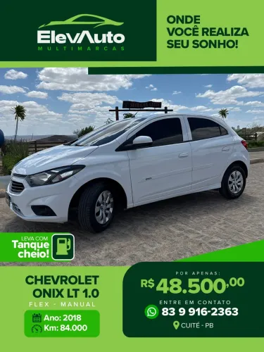 Chevrolet Onix Hatch LT 1.0 8V Flex Mec. 4P 2018