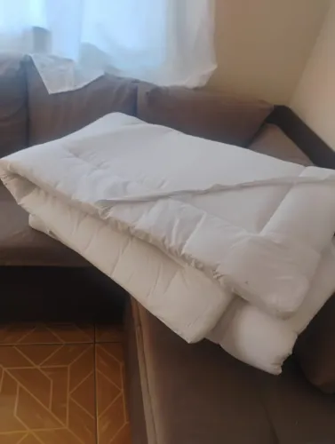 PILLOW TOP BRANCO CAMA QUEEN