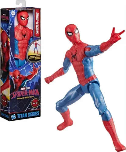 Boneco Homem Aranha - na caixa - Hasbro Titan Series